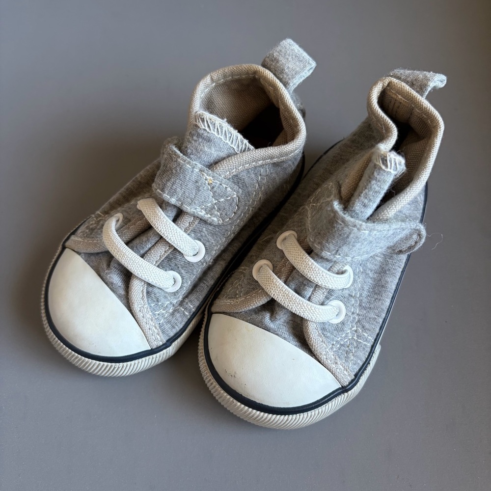 H&M Kids Gray High-Top Sneakers